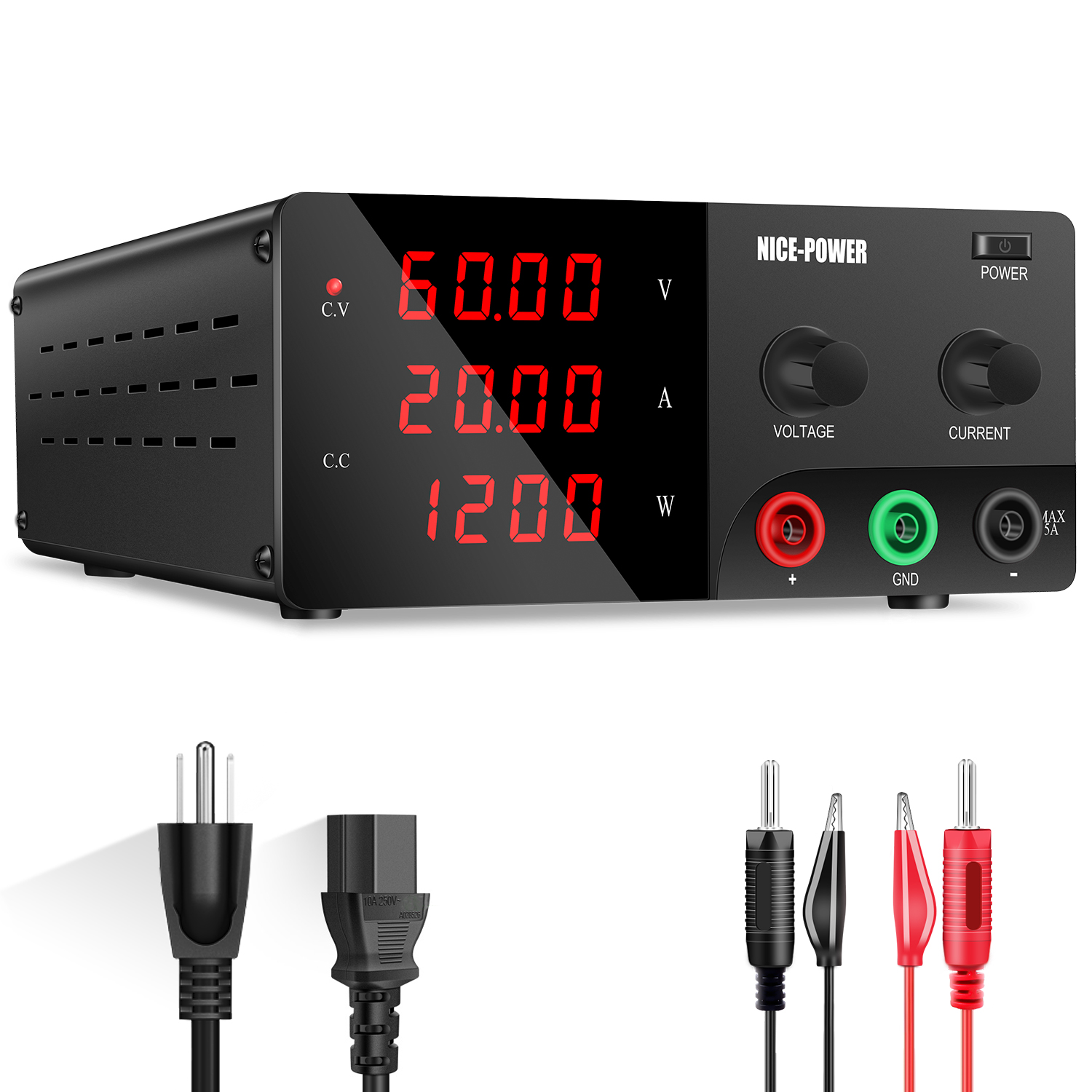 30V 30A Laboratuvar Tezgahı Gü - High Power 60V 20A Bench Power Supply incelemesi ve fiyatı